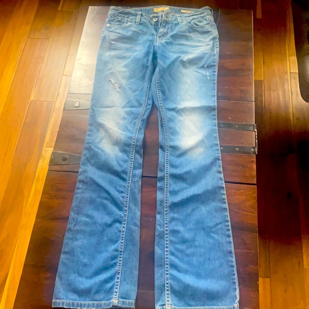 Guess low rise Nicole boot jeans